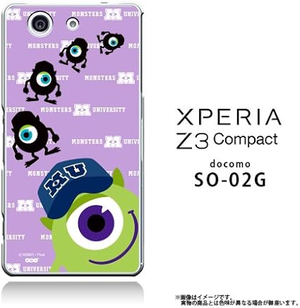 Amazon Xperia Z3 Compact So 02g 専用 Disney ディズニー モンスターズインク Monsters University クリアケース サリー マイク マイク スクリーンプロテクター 通販