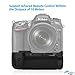 Powerextra MB-D15 Battery Grip + 2 × High Capacity 2200mAh EN-EL15 Batteries + AA-Size Battery Holder with Infrared Remote Control for Nikon D7100 D7200 Digital SLR Camera