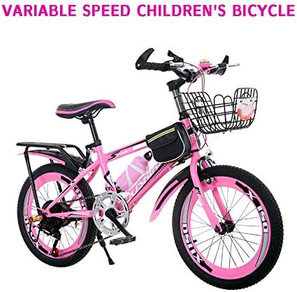 自転車 子供用 22インチマウンテンバイク 大人用バイク 男性用と女性用のオフロード サイズ 22インチ 色 紫とピンク 男の子用ハイキングバイク 超激得sale