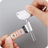 UDQYQ 3 Pieces Tube Squeezer Stainless Steel Toothpaste Dispenser Silver view 5
