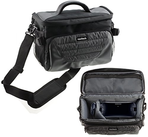 NavitechGrey Carry Bag with Shoulder Strap Compatible With Incredisonic vue