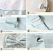 DGQ Fashion Cute Women's Bag Canvas Satchel Girls' Lovely Sweet Lace Bowknot Backpack Schoolbag (bowknot)