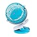 Oct17 Portable Stroller Fan Rechargeable Battery USB Mini Battery Operated Clip on Mini Desk Fan For Home Office Baby Stroller Car Laptop Study Table Gym Camping Tent - Blue