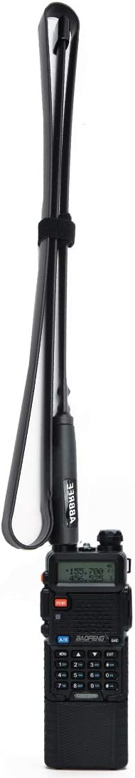 48.8 Inch ABBREE Army Game Foldable Tactical Outdoor Sports Dual Band 2M/70CM 144/430MHz Antenna for Baofeng UV-5R UV-82 BF-F8HP GT-3TP Ham Two Way Radio: Car Electronics