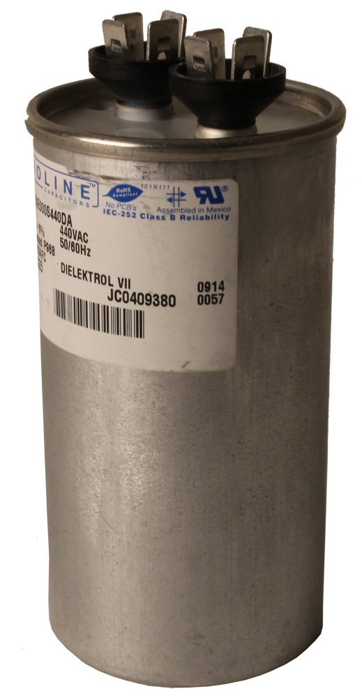 Fasco C3DR307.5 30 Mfd/7.5 Mfd 370volt Proline Dual Microfarad