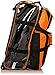 Hammer Triple Bowling Ball Tote with Removable Pouch, Black/Orange