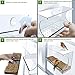 Window Bird Feeder by Chillax with Strong Suction Cups for Outdoors - Unique Large Clear Squirrel Proof Hummingbird Feeders used Outside - Perfect Gift for Kids, Adults and Wild Cardinal Lover