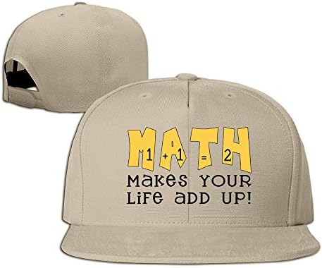 HIITOOP I Like Math Baseball Cap Hip-Hop Style