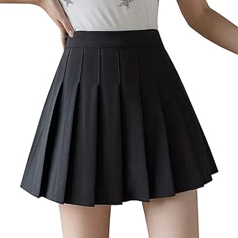 cute skirts black