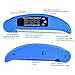 Digital Food Cooking Thermometer-Instant Read UPGRADED MODEL Food-Safe Stainless Collapsible Probe for Meat Gill Smoker BBQ(Blue)