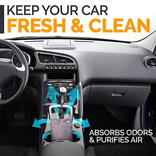 Vergali Nature Fresh Bamboo Charcoal Air Purifying Bags 10 x 100g Pack