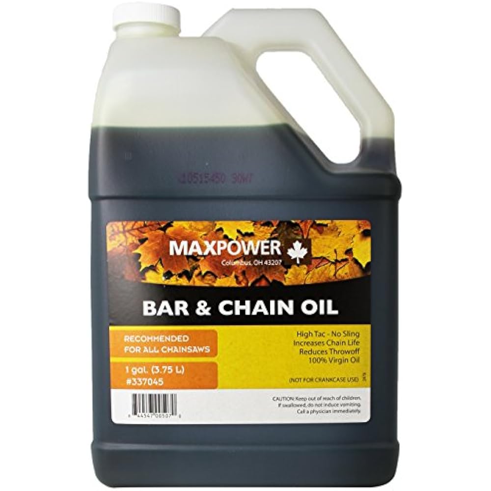 Maxpower 337045 1Gallon Bar Chain Oil Saw Garden & Outdoor eBay