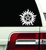 Anti-Possession Symbol Car Decal Sticker Supernatural catholic voodoo demons (5.5