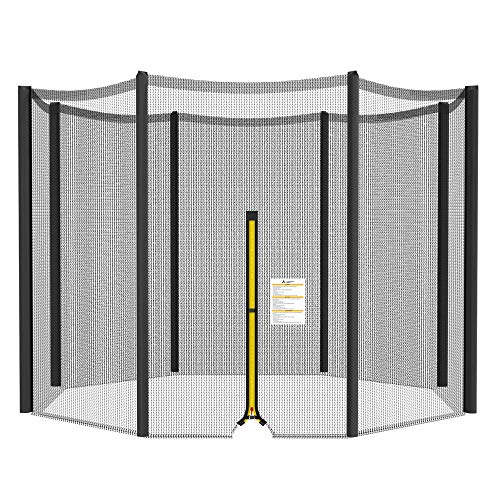 ULTRAPOWER SPORTS Trampoline 10Ft Replacement Safety Enclousure Net for