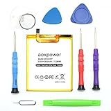 Nexus 6P Battery 3600mAh AexPower Li-Polymer Replacement HB416683ECW Battery for Huawei Google Nexus 6P H1511 H1512 with Open Tool Kit