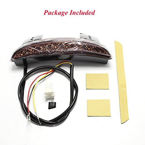 Chopped Fender Edge Motorcycle LED Stop Running Brake Rear Tail Light for Harley Sportster XL 883N 1200N XL1200V XL1200X