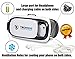 SPACIAL SALE !!! 3D VR Headset Virtual Reality Glasses for iPhone & Android - Mobile Games & Movies Soft & Comfortable New Goggles Plus Special Adjustable Eye Care System all Smart Phones up to 7 Inc