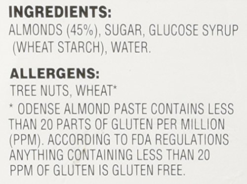 Odense Almond Paste 7 Ounce Tube Grocery Gourmet Food Amazon Com