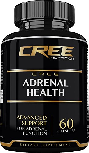 CREE Nutrition Adrenal Health Advanced Herbal Formula for Adrenal Support - 60 Capsules - Made in the USA CREE Nutrition Adrenal Health Advanced Herbal Formula for Adrenal Support - 60 Capsules - Made in the USA