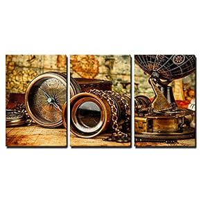Vintage Grunge Still Life Vintage Items on Ancient...