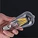 Led Edison Bulb 8W Dimmable Vintage Edison Style Light Bulb- Incandescent LED Bulb- E26 Base,ST21(ST64) Warm White (2700K-3200K)- Equivalent to 80w, CRI 80+, 680 Lumens,1 Pack- For Indoor Use