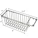 Kitchen Sponge Holder, Aiduy Adjustable Sink Caddy Brush Soap Dish Scrubber Drainer Rack - Stainless Steel