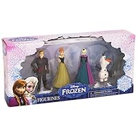 Beverly Hills Teddy Bear Company Frozen Olaf, Anna, Elsa, Kristoff Figure (4-Pack)