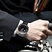 Gets Men Classic Watches Leather Strap Simple Dial Date Calendar Analogue Display Wrist Watch