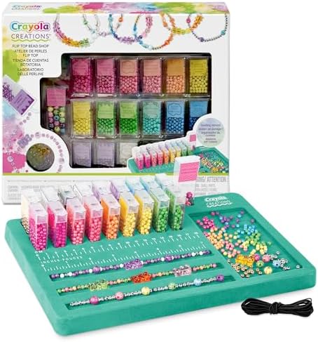 Creations - Taller de abalorios, crea joyas de abalorios, actividad creativa e idea de regalo para niñas a partir de 8 años, 04-2963