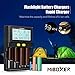 Universal Smart Battery Charger Intelligent 4 Slot LCD Display Miboxer Rechargeable Batteries Charging 18650 AA C 26650 18490 18350 17670 RCR123 14500 Li-ion Ni-MH Ni-CD 18650 Battery Charger