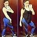Oksale Womens Workout Leggings Fitness Sports Gym Running Yoga Athletic Pants (L, Blue)