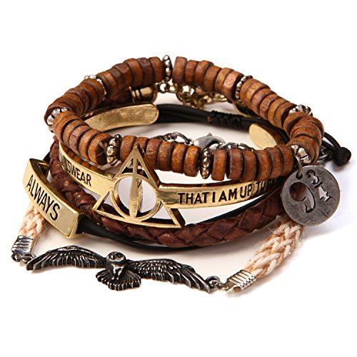 Harry Potter 5 Piece Arm Party Bracelet Set Harry Potter 5 Piece Arm Party Bracelet Set