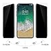 Premium iPhone X - 10 Anti-Spy Glass Privacy Screen Protector by ViscoTech