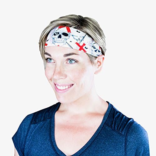 Wodbottom Athletic Sports headband - Thin Skulls