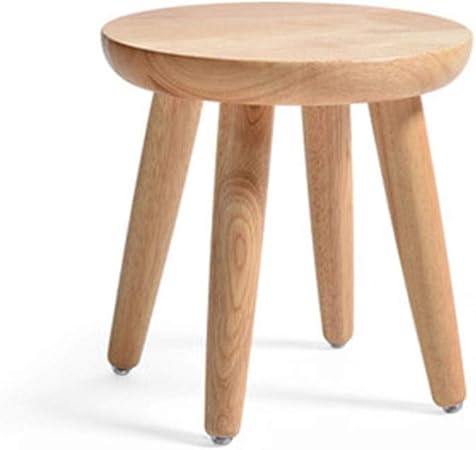 Handgefertigter Massivholz-Tritthocker-Fußhocker Küchenhocker