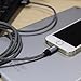 AXELECT Data Sync Braided Cable for iPhone 6 6 Plus 5S 5C 5, iPad Air, iPad 4th Gen, iPad Mini, iPad Mini with Retina Display, iPod Touch 5th Gene and iPod Nano 7th Gen - Grey
