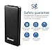 Power Bank 20000mAh, Coolreall Ultra High Capacity Portable Charger 3 USB Ports External Battery Pack Universal for iPhone, iPad, Samsung Galaxy, Huawei, Tablet, Android Smartphone and More (Black)