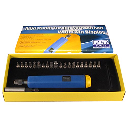 Click Here to See More Images FIT TOOLS Adjustable TPR Torque Limited 1-4 Nm Screwdriver