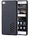 Huawei P8 Case, BENTOBEN Hybrid Dual Layer Rugged Polycarbonate Hard Back Cover Silicone Soft Bumper for Huawei P8, Black