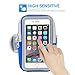 iPhone 6 Armband iPhone 6S Sports Armband- Badalink Running Armband Cell Phone Holder For Running Arm Band Case Strap Workout for iPhone 6 6S iPod Touch (Blue)