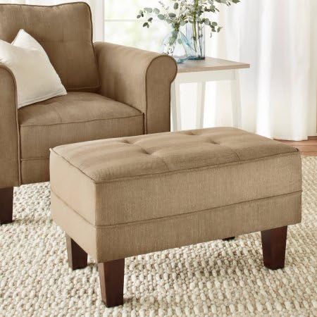 10 Spring Street Ashton Ottoman, Sand