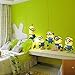 5 Minions Despicable Me 2 Removable Wall Stickers Art Decal Kids Room Home Decor