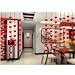 OULII Valentines Day Red Heart Hanging String Garland Decorations Engagement Wedding Party