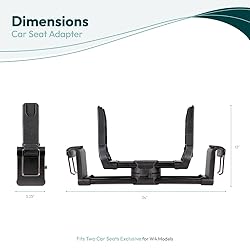 WONDERFOLD Stroller Wagon Car Seat Adapter - Secure