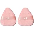 e.l.f. Halo Glow Powder Puff, Soft, Reusable Powder Puff For Applying Loose Or Pressed Powders, Easily Conforms To The Face, Vegan & Cruelty-free (Pack of 2)