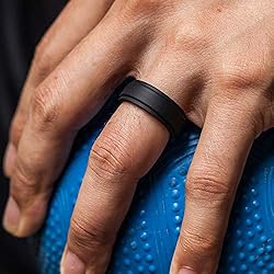 ThunderFit Silicone Wedding Ring for Men