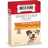 Milk-Bone Essentials Plus+ Optimal Health Dog Treats for Small Dogs, 22-Ounce (Pack of 4)