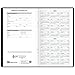 AT-A-GLANCE Monthly Planner, January 2018 - December 2019, 3-1/2 inch x 6-1/8 inch, Two-Year, Black (7002405)