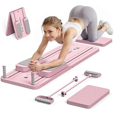 Set Pilates Reformer Avec Planche Et élastiques - Flex Exercise Bands - NEUF