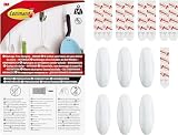 Command Medium Designer Hooks White Pack of 6 Hooks and 9 Strips 1.3 kg view 17